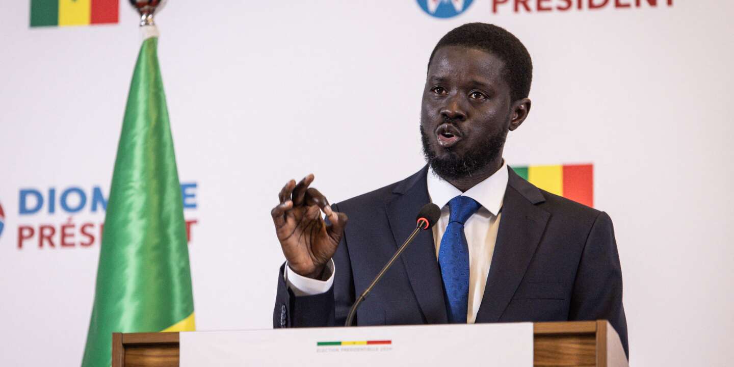 Sénégal élu Président De La République Bassirou Diomaye Faye Donne