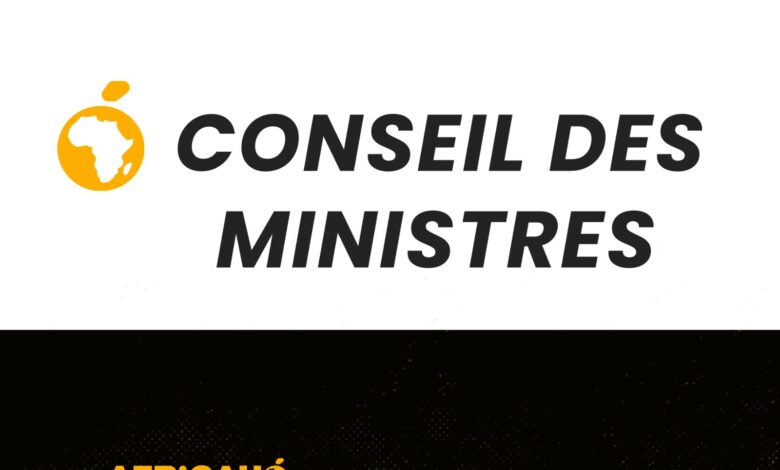 Conseil des ministres au Bénin.