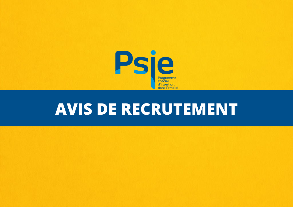 Bénin : le PSIE recrute pour plusieurs postes