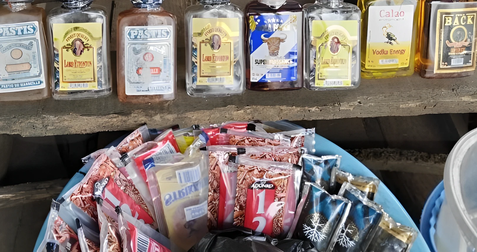 Bénin : des boissons alcoolisées en sachet saisies dans l'Atacora