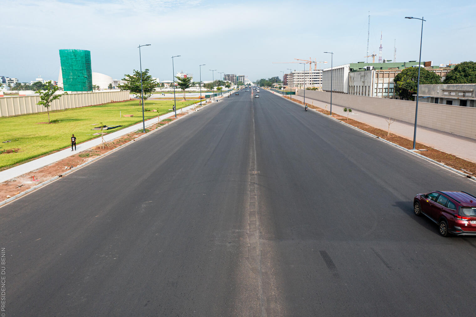 Bénin : des travaux de réhabilitation annoncés sur l'axe de la place du Souvenir et l’aéroport