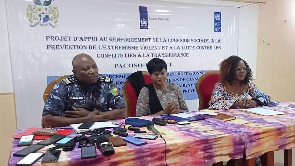 Au Bénin, le Pnud et les Pays-Bas forment des journalistes sur la cohésion sociale et la lutte contre l’extrémisme violent