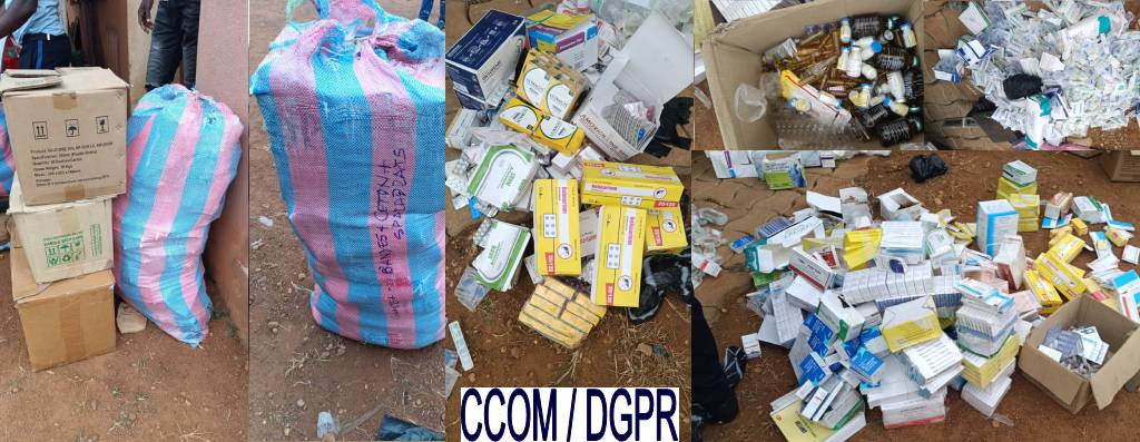 Bénin : 02 individus arrêtés pour possession de 203,3 kg produits pharmaceutiques contrefaits à Lokossa