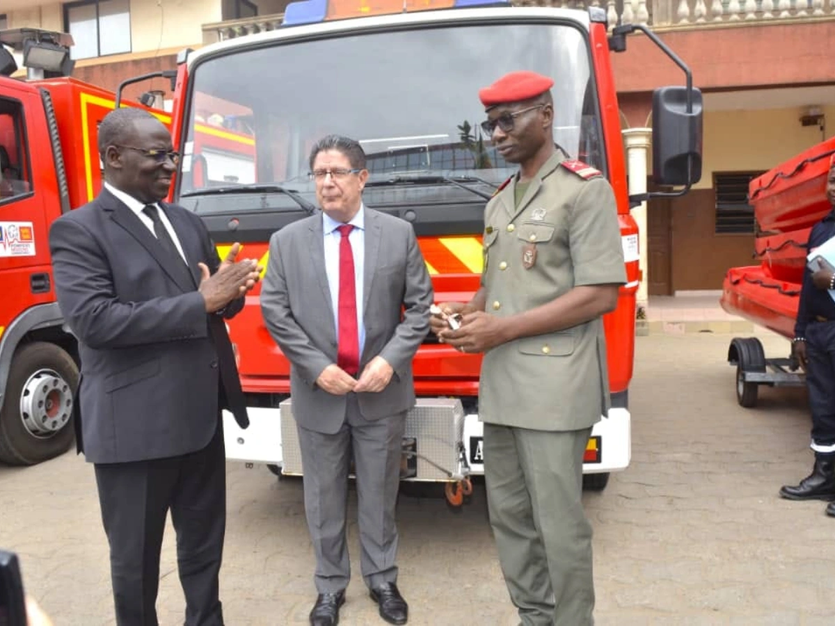 La France fait un don de matériels de secours au Bénin