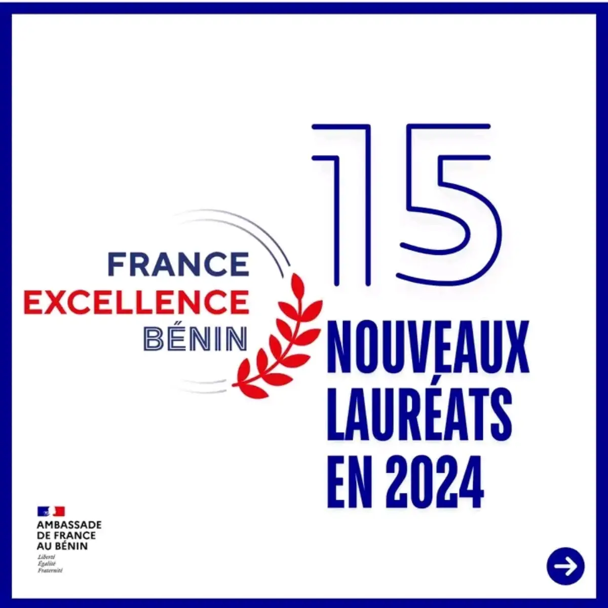 Bourse France Excellence Bénin : 15 nouveaux lauréats en 2024