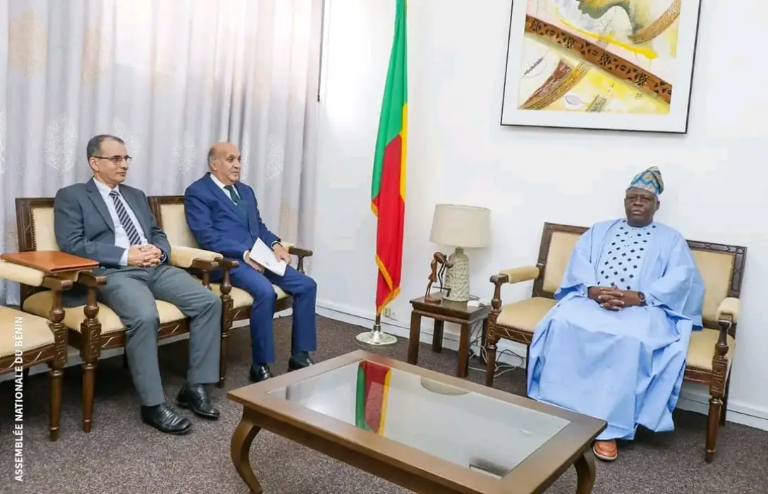 Bénin : l'ambassadeur du Maroc reçu en audience par Louis Vlavonou