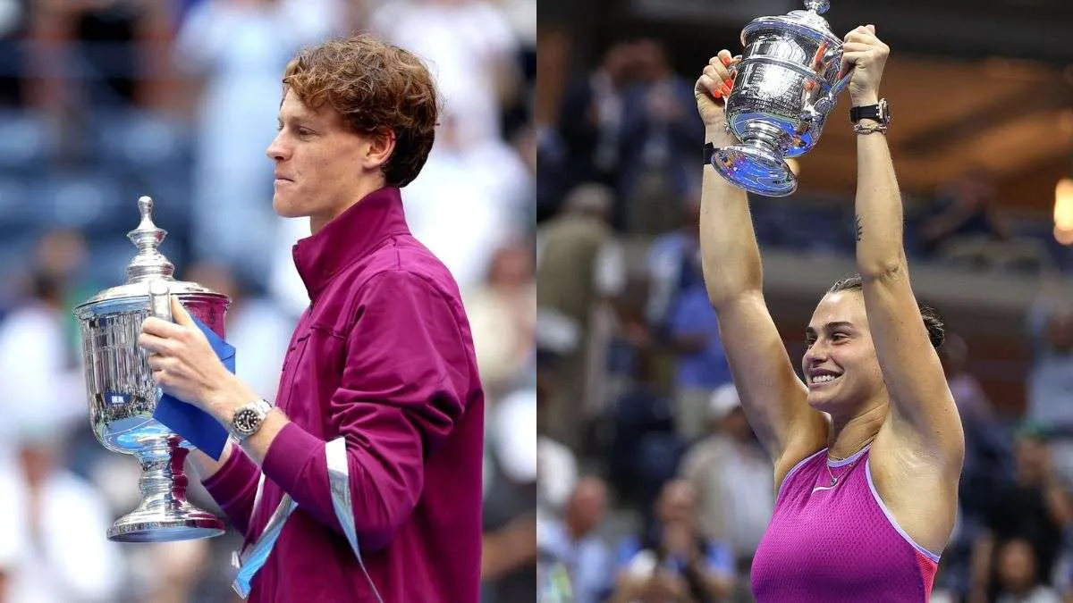 US Open 2024 : Jannik Sinner et Aryna Sabalenka triomphent