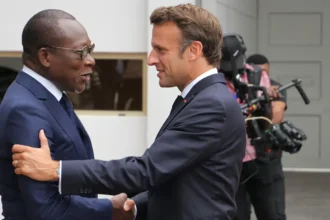 19e sommet de l'OIF, Patrice Talon accueilli par Emmanuel Macron