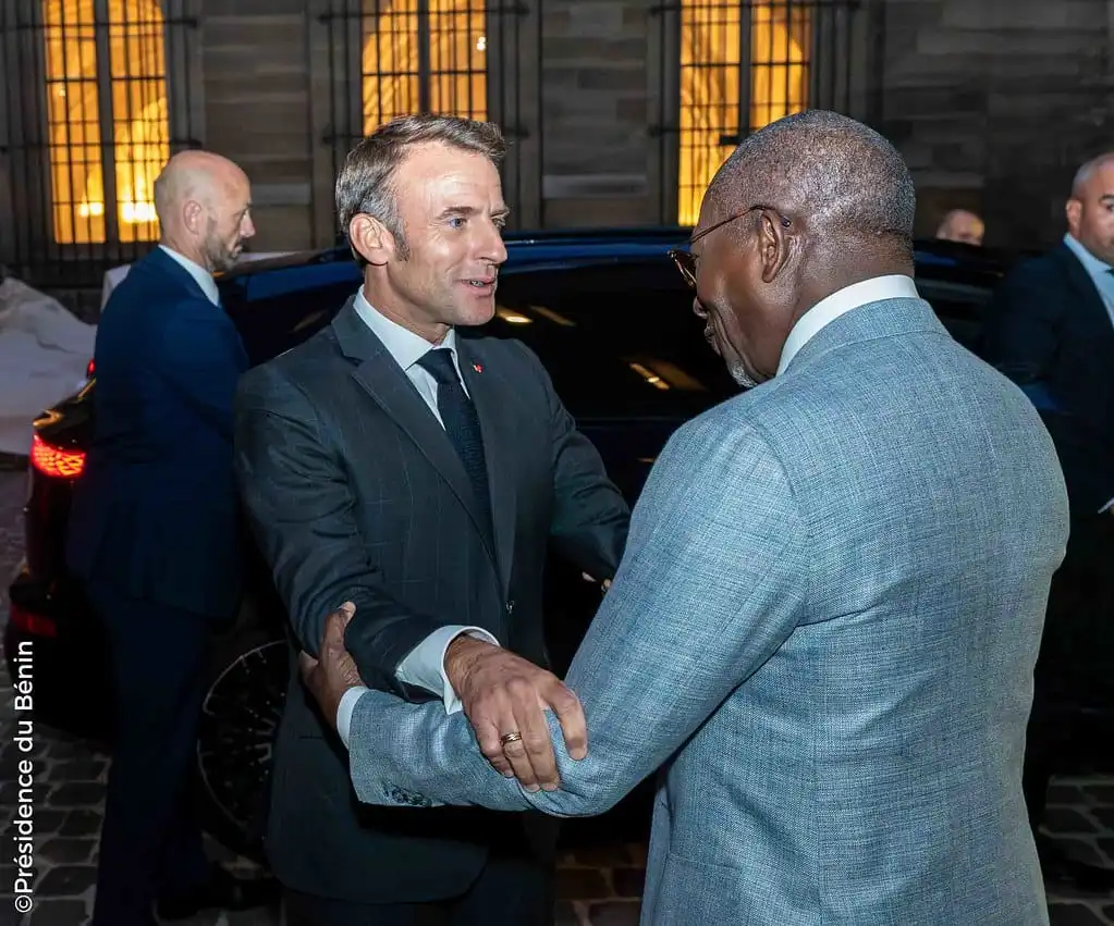 À l'Elysée, Talon évoque la coopération franco-béninoise avec Macron