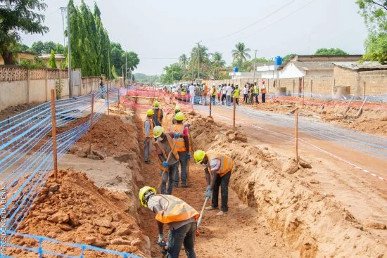 Bénin : 120 km de routes en chantier dans le Mono et le Couffo