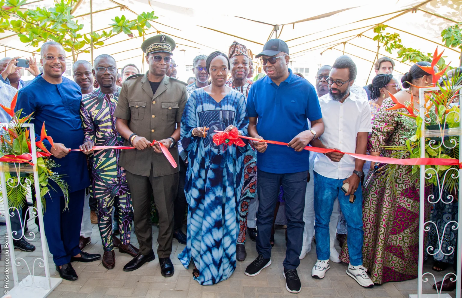 Bénin : Shadiya Assouman inaugure le marché moderne de Ganhi à Cotonou