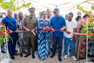 Bénin : Shadiya Assouman inaugure le marché moderne de Ganhi à Cotonou