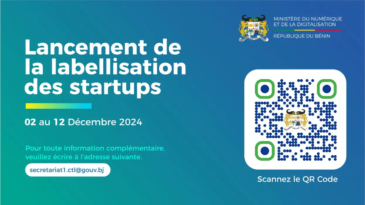 Bénin : un appel à candidatures pour labelliser les start-ups innovantes