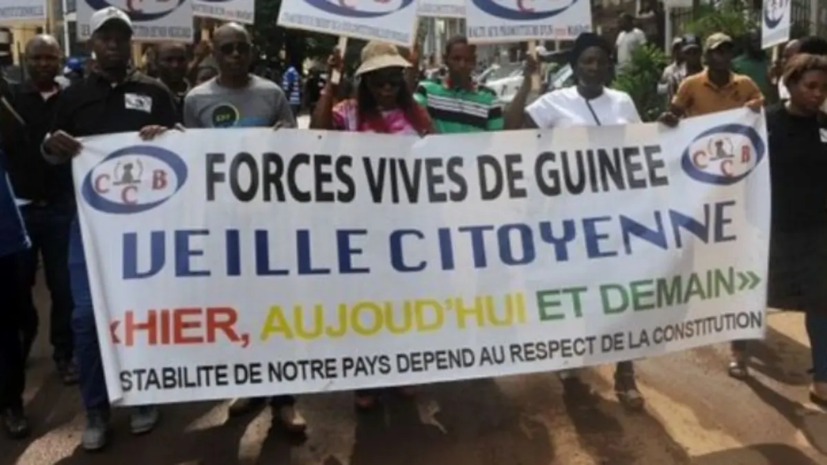 Guinée : les Forces vives exigent une transition civile immédiate