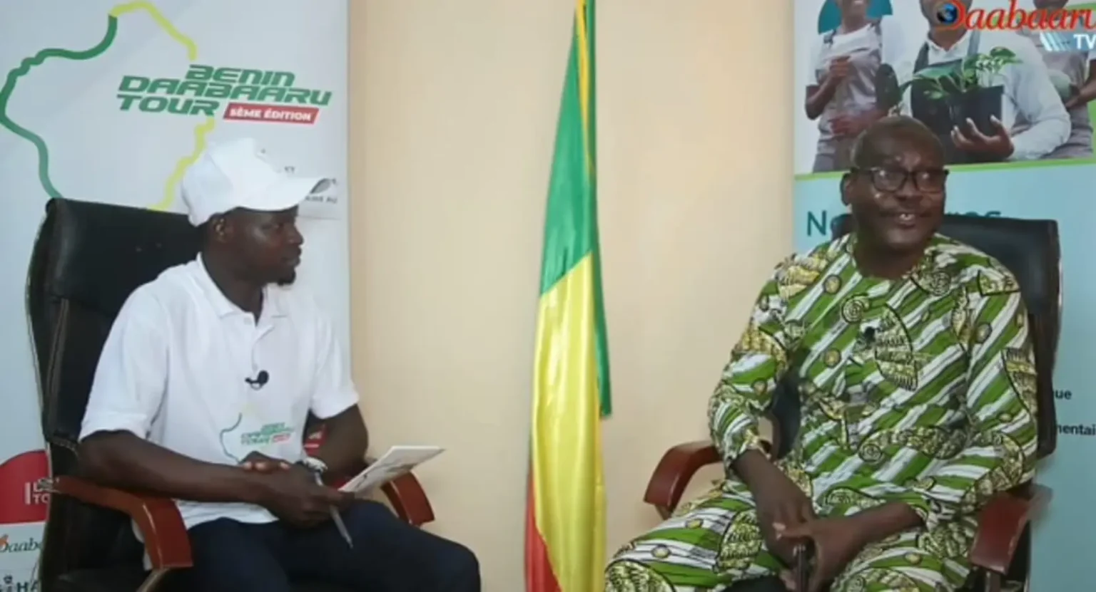 Bénin Daabaaru Tour 5 : le maire de Djidja appelle à des mesures face aux impacts du changement climatique