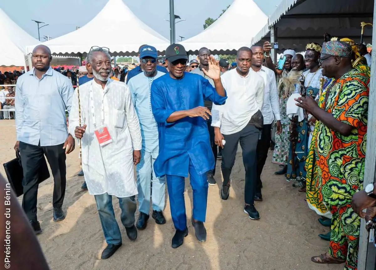 Vodun Days 2025 : Patrice Talon accueilli avec ferveur à Ouidah