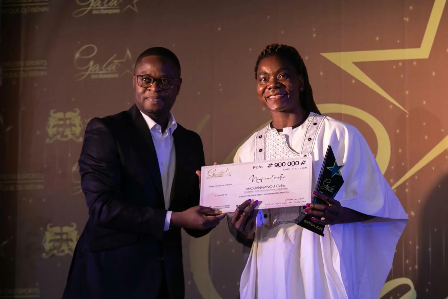 Gala des Champions 2024 : le Bénin honore ses héros du sport