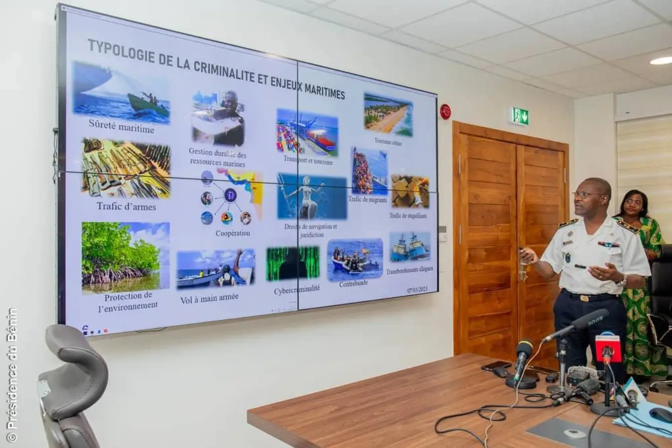 Bénin : un dispositif ultramoderne pour sécuriser les espaces maritimes