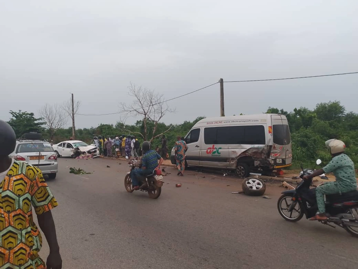 Bénin : un mort et un blessé grave dans un accident à Ouidah