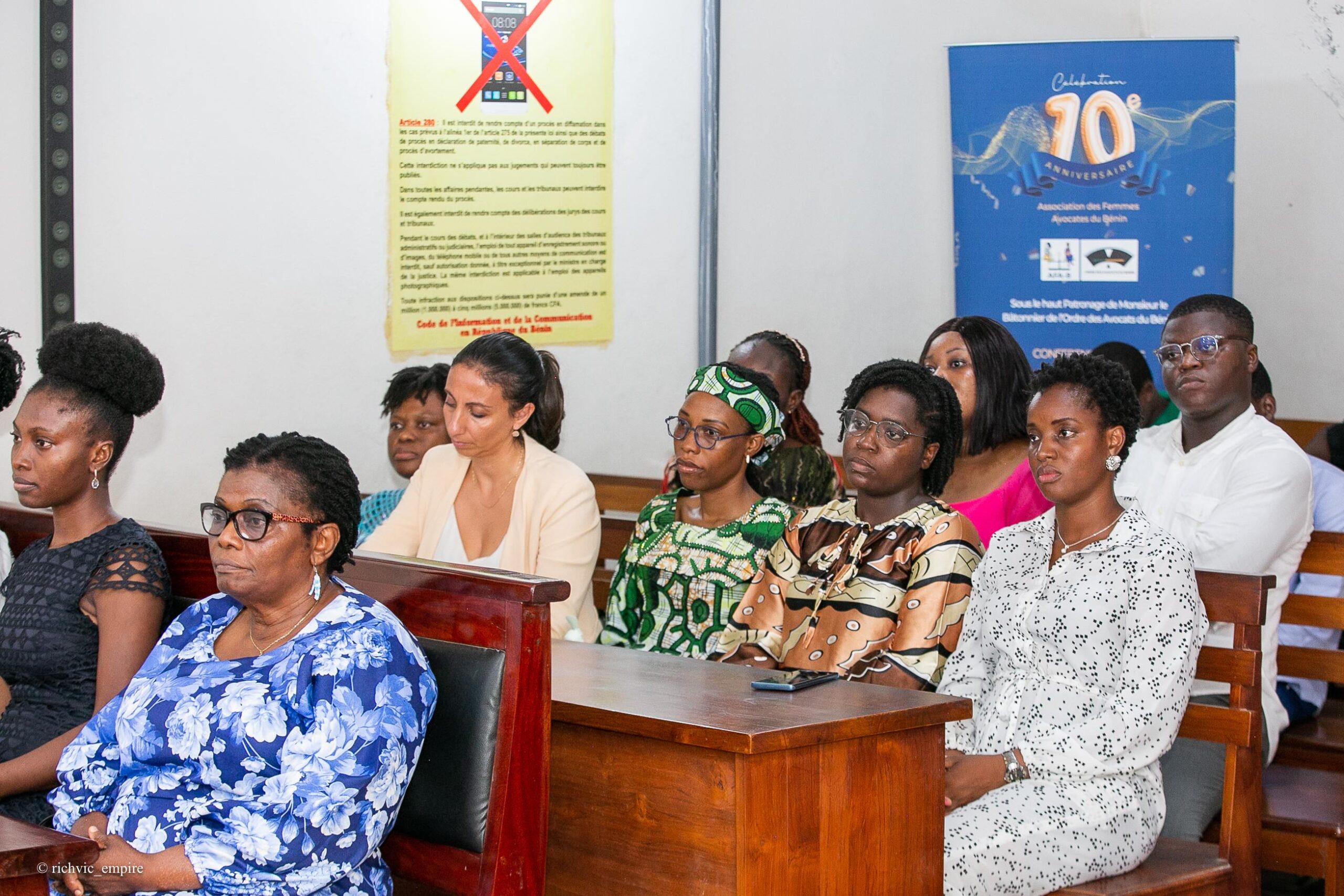 Célébration des 10 ans d'existence de l'Association des Femmes Avocates du Bénin (AFA-B)
