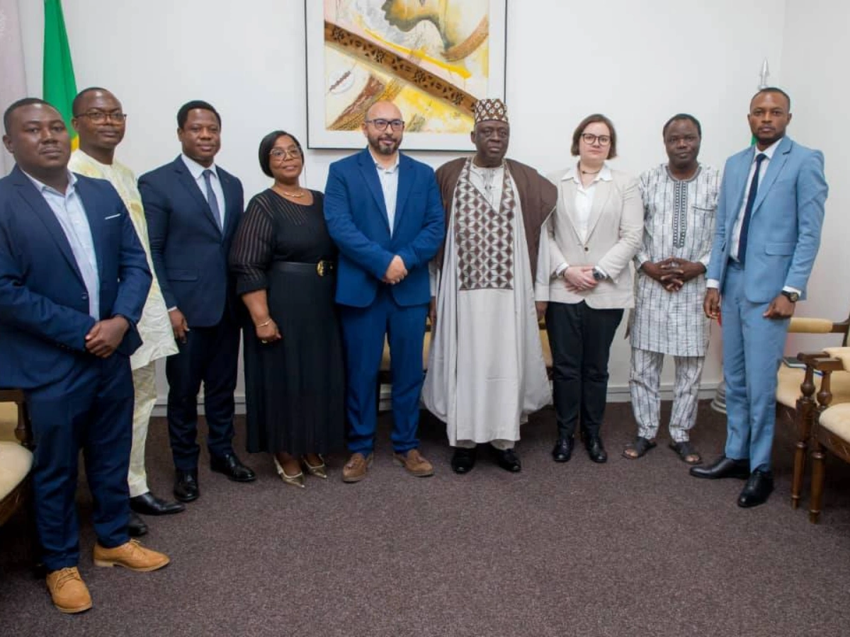 Bénin : Louis Vlavonou échange avec une délégation de l'OGP