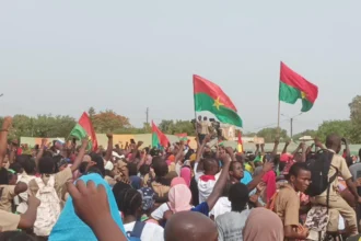 Burkina Faso : forte mobilisation populaire en soutien au président Ibrahim Traoré