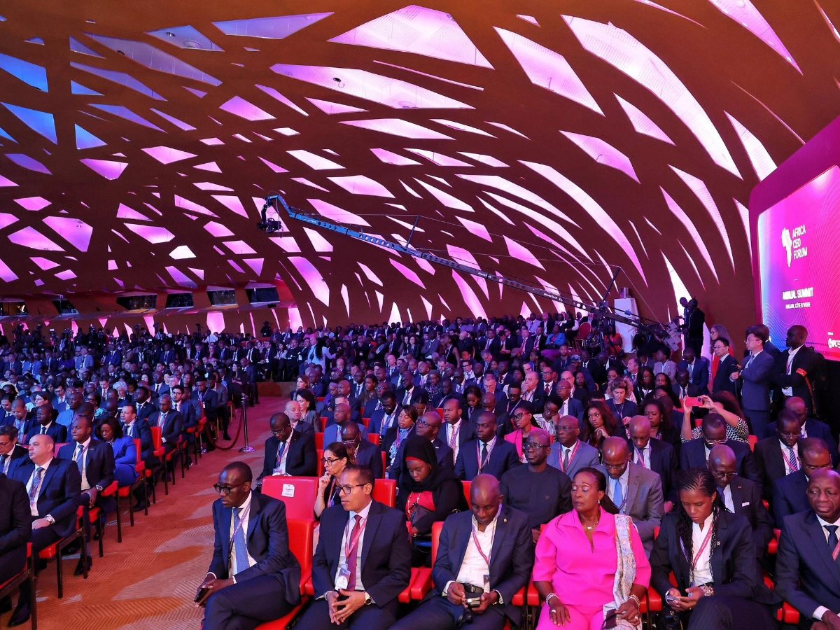 Aurelie Adam Soule Zoumarou porte les ambitions du Bénin à l'Africa CEO forum 2025 à Abidjan