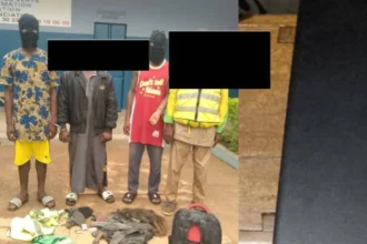 Bénin : 04 présumés malfrats arrêtés à Parakou