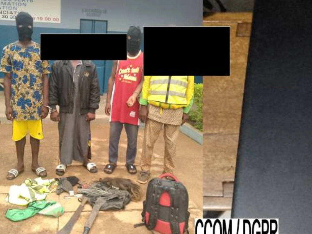 Bénin : 04 présumés malfrats arrêtés à Parakou