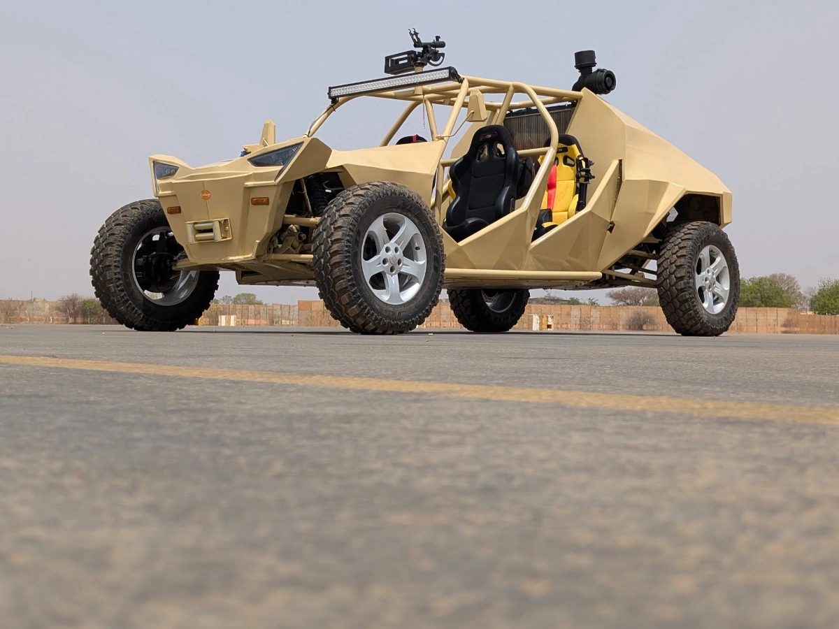 Le Niger dévoile son premier buggy militaire 100% local