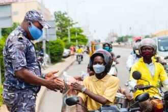 Contrôle des conducteurs de taxi-moto à Cotonou: plus de 500 motos envoyées en fourrière