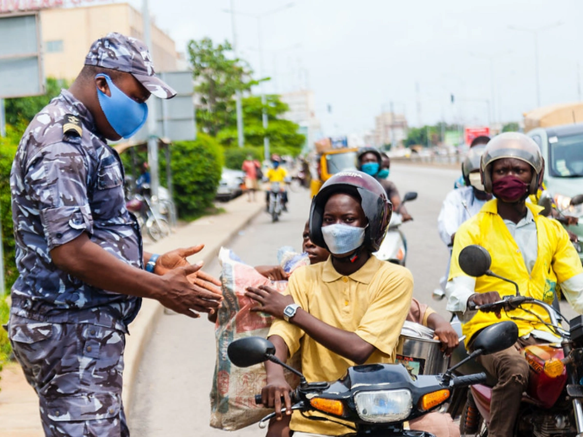 Contrôle des conducteurs de taxi-moto à Cotonou: plus de 500 motos envoyées en fourrière