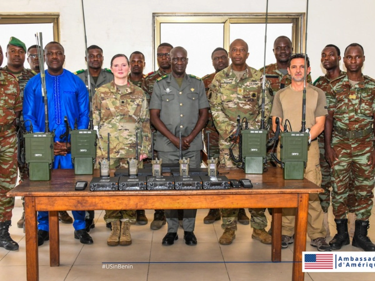 Communication tactique : des instructeurs américains forment les forces armées béninoises