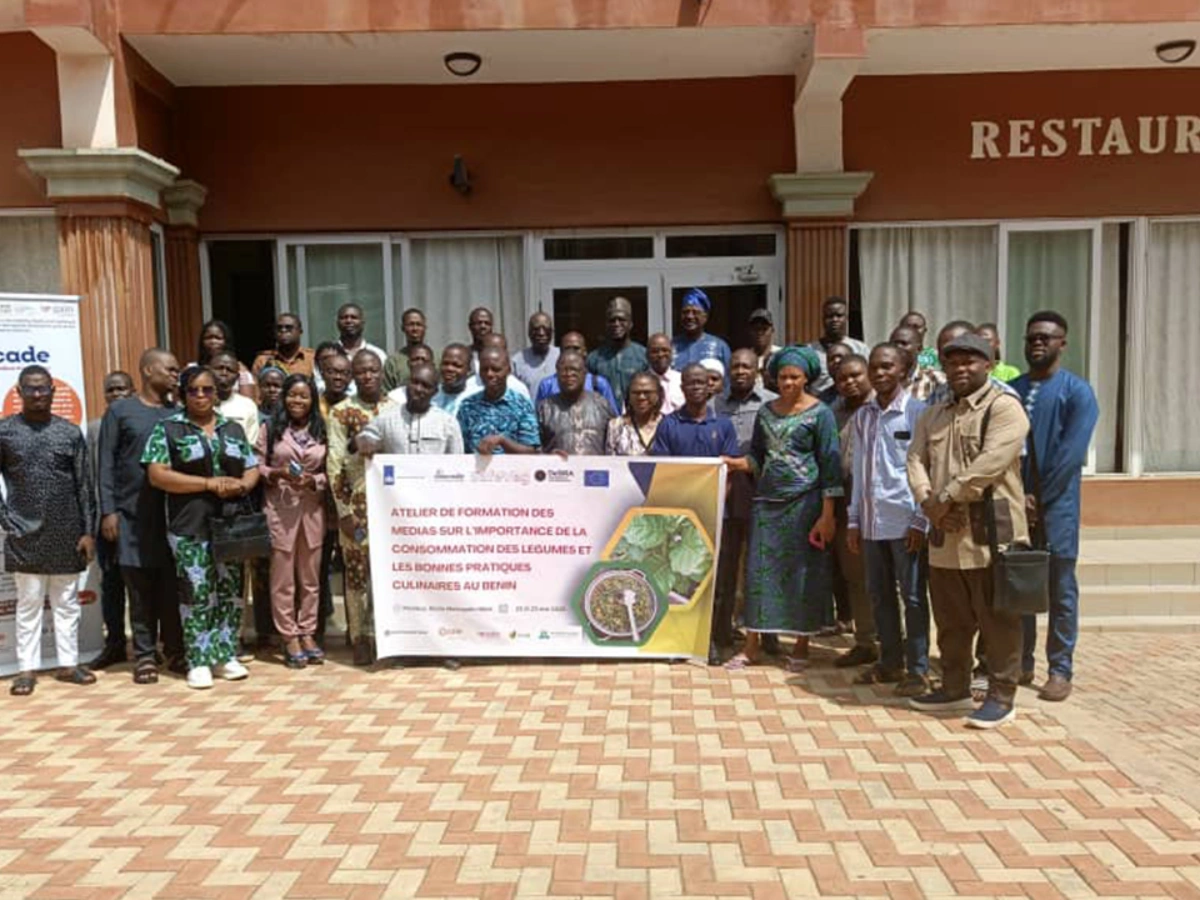 Bénin : une cinquantaine de journalistes en atelier de formation pour promouvoir la consommation de légumes sains