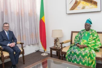 Bénin : le président du conseil des droits de l'homme de l'ONU reçu au cabinet de Louis Vlavonou