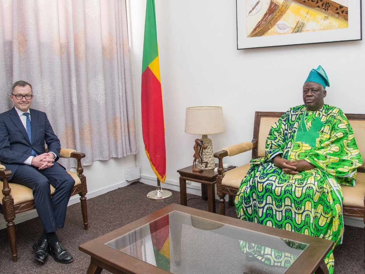 Bénin : le président du conseil des droits de l'homme de l'ONU reçu au cabinet de Louis Vlavonou