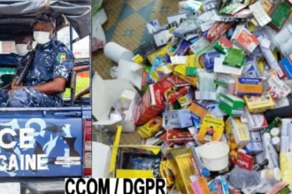 Parakou: 78 kg de faux médicaments saisis, un suspect interpellé