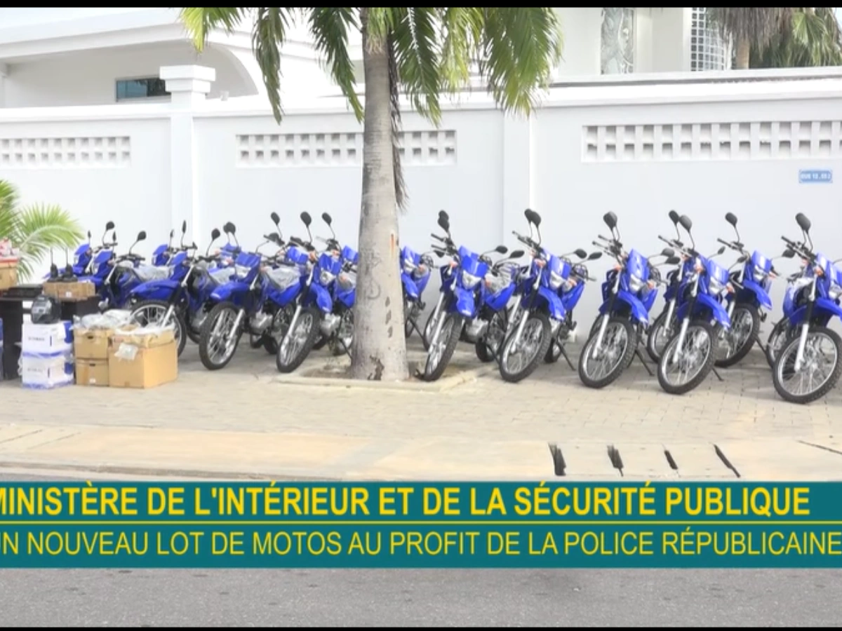 Sécurité au Bénin : le Japon offre un important lot de matériels au ministère de l’Intérieur