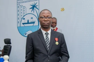 Serge Nonvignon décoré Chevalier de l'Ordre National du Bénin