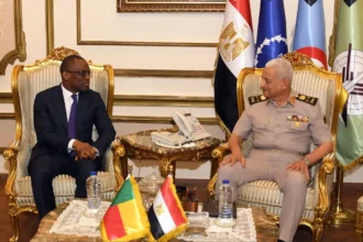 Diplomatie : Olushegun Adjadi Bakari reçu par le commandement militaire égyptien