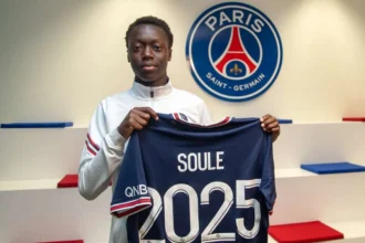 Football: Chams Soule, la pépite française du PSG choisit le Bénin