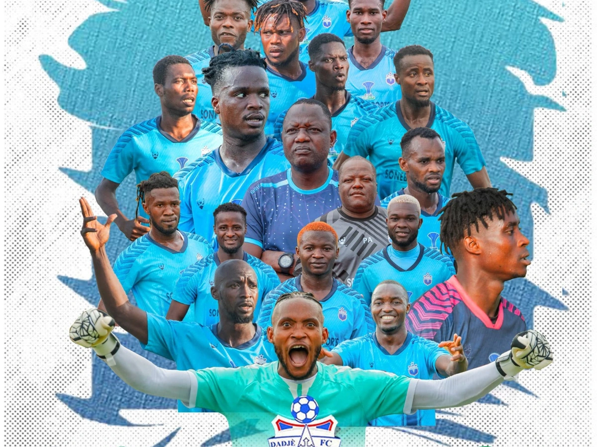 Celtiis Ligue Pro: Dadjè FC sacré champion du Bénin pour la première fois!