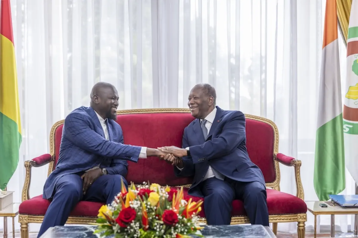 Côte d’Ivoire - Guinée : point de la visite de Mamadi Doumbouya à Abidjan