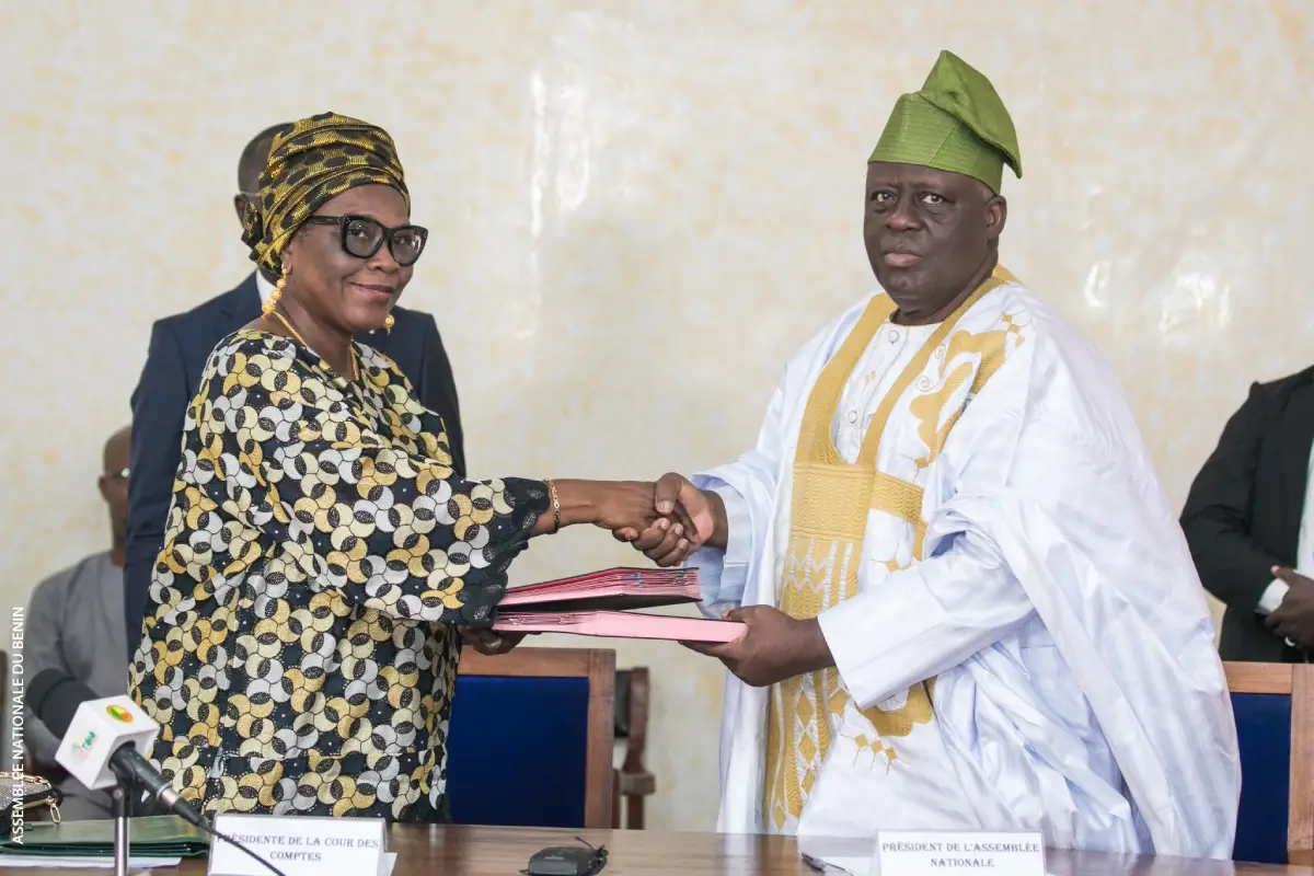 Bénin : l'Assemblée Nationale et la Cour des comptes signent un accord de coopération