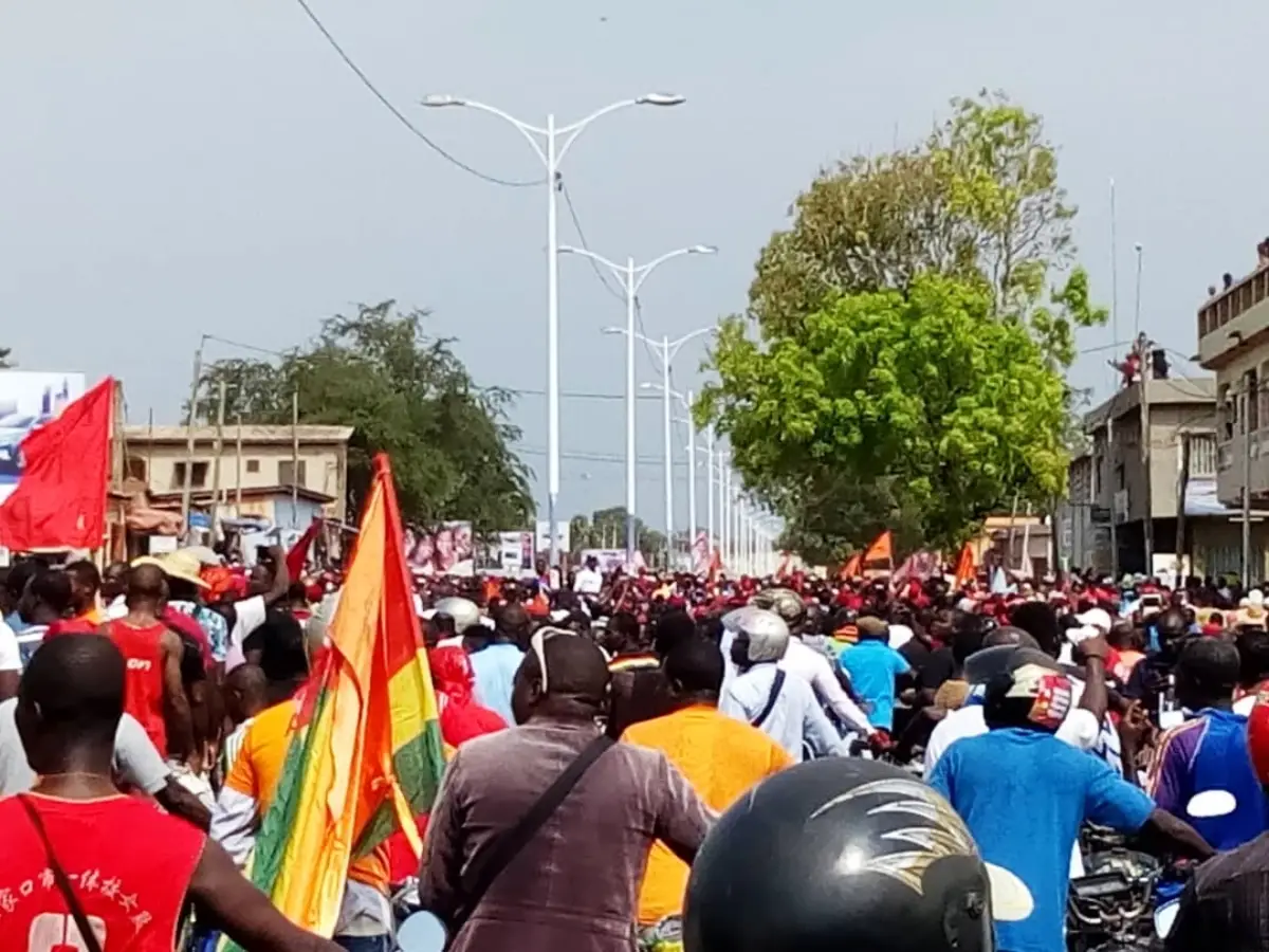 Togo : manifestation à Lomé après l’arrestation de l’artiste Aamron