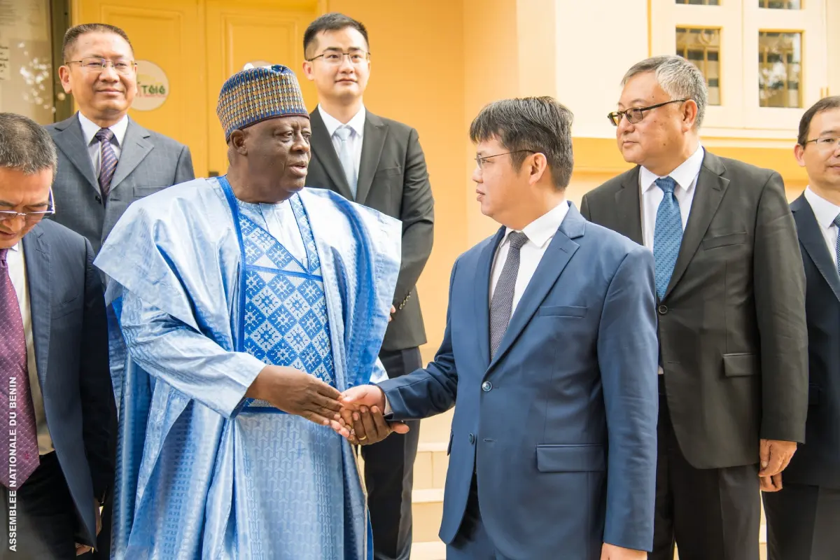 Assemblée nationale du Bénin : une délégation parlementaire chinoise reçue par Louis Vlavonou
