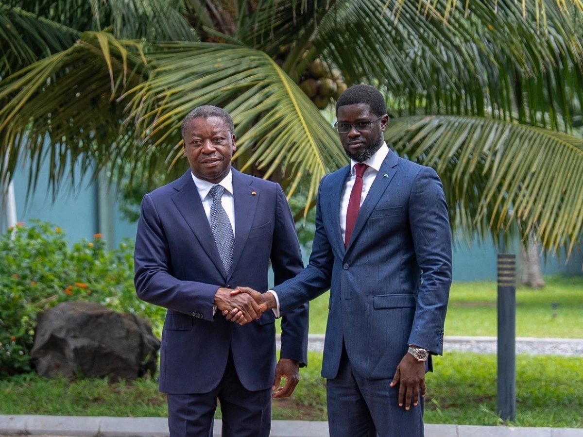 Bassirou Diomaye Faye chez Faure Gnassingbé: ce qu'ils se sont dits !