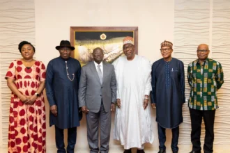 Côte d'Ivoire : Boni Yayi et des Sages de l'Afrique de l'Ouest reçus par le Vice-président Tiémoko Meyliet Koné