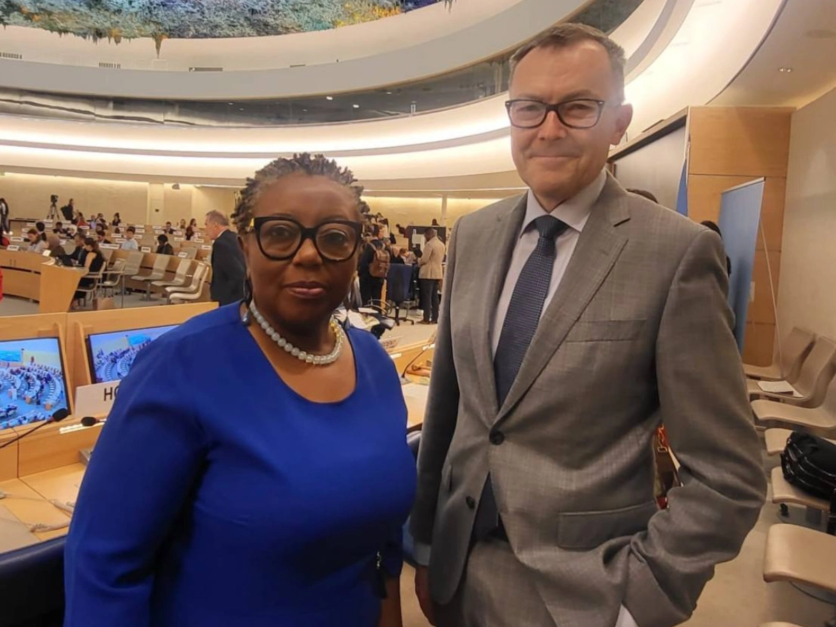 59e session du CDH : Huguette Bokpè Gnacadja porte la voix des femmes béninoises à Genève