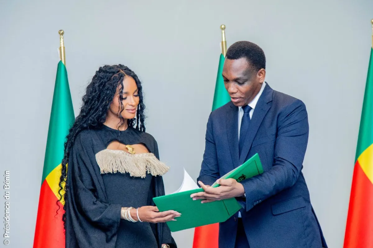 Ciara reconnectée à ses origines Béninoises : un coup de maître diplomatique pour Cotonou